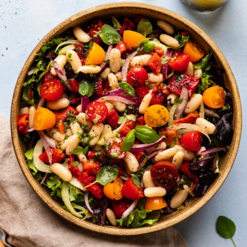  White Bean & Veggie Salad